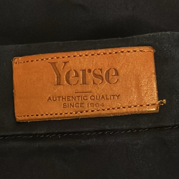 YERSE flare dark blue denim jeans. Size EU 40 - Picture 2 of 7